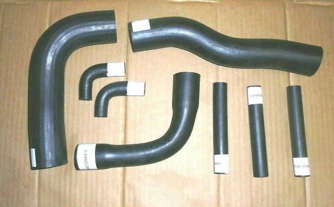 RADIATOR HEATER WATER HOSES KIT (Jaguar Mk2) (3.4 & 3.8 Litre) (1959- 67 Only **)  